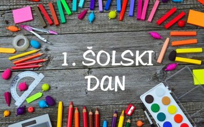 Prvi šolski dan za dijake 1. in 2. letnika