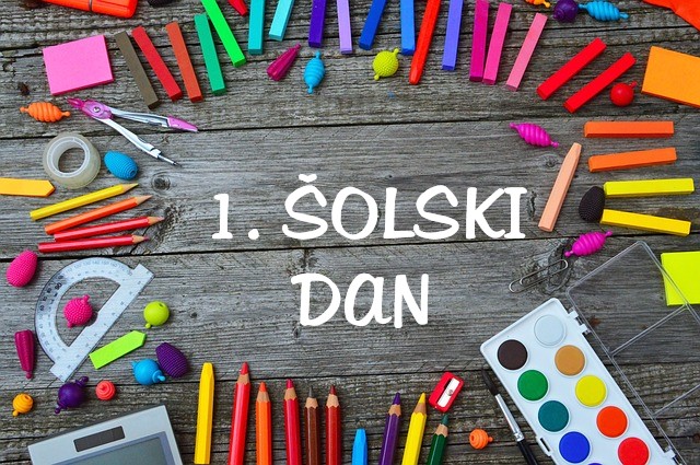 Prvi šolski dan – dijaki 1. letnika